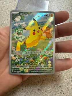 Pikachu 088 Sv: Scarlet & Violet Promo Cards Holo NM Full Art Ultra Rare Card - Image 3