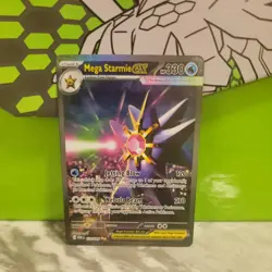 Pokemon MEGA STARMIE EX 118/088 Perfect Order SPECIAL ILLUSTRATION RARE - Card B - Image 1
