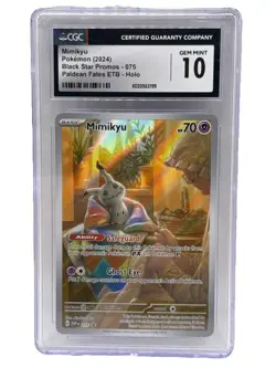 Mimikyu 075 Pokemon Sv Scarlet & Violet Promo Cards Holo GEM 10 Mint - Image 1