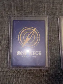 NEW 3x Monkey D. Luffy OP15 EB04-061 SEC ONE PIECE Card in hand ENGLISH NM - Image 4