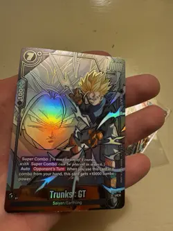 Trunks : GT FB09-110 Alternate Art Dual Evolution Dragon Ball Card English - Image 3