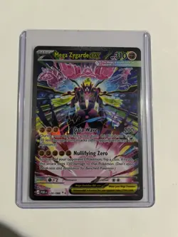 Mega Zygarde EX Perfect Order SIR 120/088 Pokemon Card TCG Near Mint - Image 1