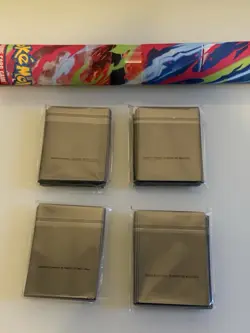 Pokemon Card Sleeves & Playmat - Lot Of 4 Packs Phantasmal Flames UPC ETB MEGA - Image 4