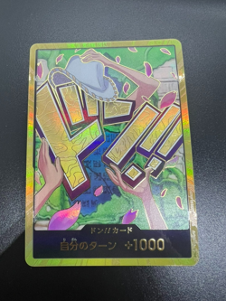 Don!! Card Gold Frame Monkey D Dragon Nico Robin One Piece JAPAN - Image 3