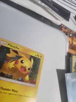 Pikachu SM76 Blackstar Promo Holo Rare Card NM/M Unplayed HOLO BLEED - Image 1