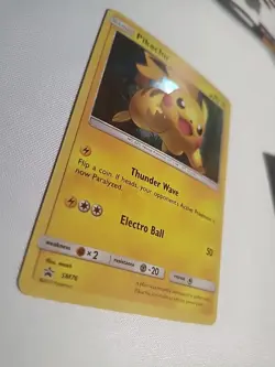 Pikachu SM76 Blackstar Promo Holo Rare Card NM/M Unplayed HOLO BLEED - Image 2