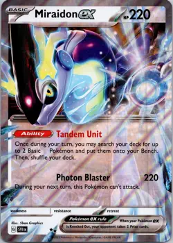 Miraidon ex (Unnumbered) Jumbo Cards Holo - Image 1