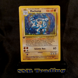 Machamp Pokemon TCG 5 Card Lot Base Set 1st Ed Legendary V Holo Reverse Cosmos - Image 3