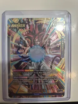 Bandai Gogeta GT Awaken Leader Foil Full Art Dragon Ball Super Card Game - Image 1