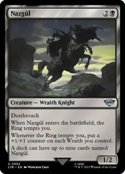 NAZGUL Full Set MTG NM Lord of the Rings LOTR - 9 Card Set - Image 2