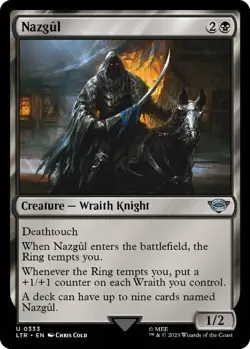 NAZGUL Full Set MTG NM Lord of the Rings LOTR - 9 Card Set - Image 3