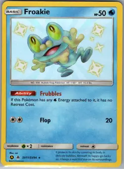 Froakie SV11/SV94 Hidden Fates: Shiny Vault - Pokemon Card - NM - Image 1