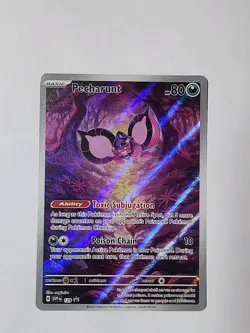 Pecharunt 129 Sv: Scarlet & Violet Promo Cards Holo - Image 1