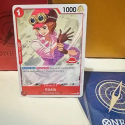 Kaola, P-069, Promo, RED STRAW HAT LOGO version, english, one piece card - Image 1