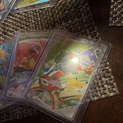 Pokemon Squirtle Charmander Bulbasaur Holo Card Lot - English Collectible Cards - Image 2