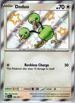 Doduo 199/091 SV: Paldean Fates - Pokemon Card - NM - Image 1