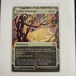 Leyline of Sanctity - Wilds of Eldraine: Enchanting Tales: #10 NM - Image 1