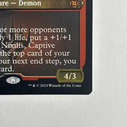 Ob Nixilis, Captive Kingpin (Foil Etched) March of the Machine: The Aftermath... - Image 3