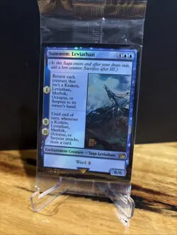 Summon: Leviathan - 0077 - FIN - MTG: Final Fantasy - Pre-release Promo - FOIL - Image 1