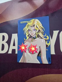 MTG, Command Tower, Mai Valentine, Waifu, Alter, Hand Painted by BAZAYO 18+ - Image 2