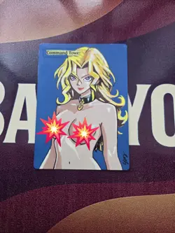 MTG, Command Tower, Mai Valentine, Waifu, Alter, Hand Painted by BAZAYO 18+ - Image 3