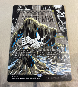 Reanimate (Borderless) M Marvel Universe Eternal-Legal 20 NM Magic - Image 2