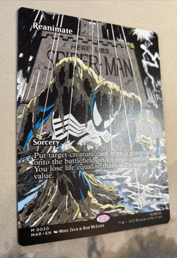 Reanimate (Borderless) M Marvel Universe Eternal-Legal 20 NM Magic - Image 3