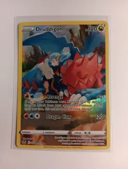 Druddigon SWSH12 Silver Tempest Trainer Gallery Ultra Rare Holo Card TG09/TG30 - Image 1