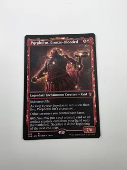 Mtg Purphoros, Bronze-Blooded (Showcase) Theros Beyond Death Regular - Image 1