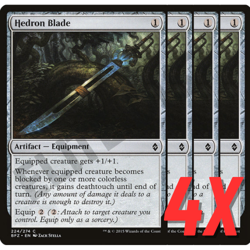 MTG Hedron Blade (Battle for Zendikar) 224/274 (NEAR MINT) (4X) - Image 1