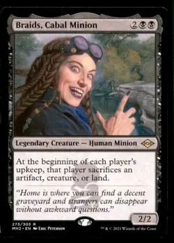 Braids, Cabal Minion LP Light Play Modern Horizons 2 MTG [11230] - Image 1