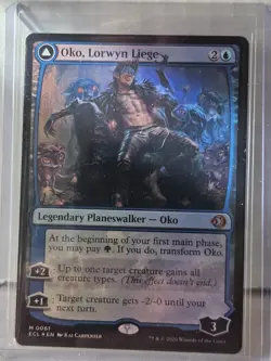 Oko, Lorwyn Liege/Oko, Shadowmoor Scion - Foil - NM - Lorwyn Eclipsed - ECL #061 - Image 1