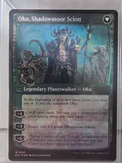Oko, Lorwyn Liege/Oko, Shadowmoor Scion - Foil - NM - Lorwyn Eclipsed - ECL #061 - Image 2