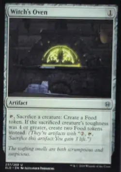 Witch's Oven - Throne of Eldraine: #237, Magic: The Gathering Nm C265 - Image 1