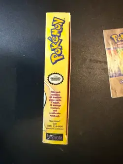 Pokemon Base Set Zap Theme Deck Empty Box Card List Pikachu Mewtwo - Image 4