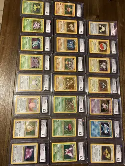Pokemon Vintage CGC Slab Lot of 23 Graded Cards - Image 1