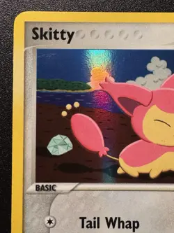 Skitty 41/100 EX Crystal Guardians Pokemon Card Reverse Holo Foil Rare LP - Image 3
