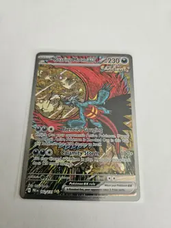 Pokemon Roaring Moon ex Special Illustration Rare Prismatic 162/131 READ DESC! - Image 1