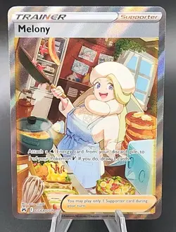 2023 Pokemon Sword & Shield Crown Zenith Melony Galarian Gallery #GG64/GG70 A - Image 1