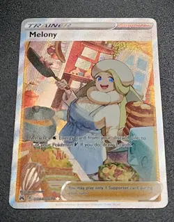 2023 Pokemon Sword & Shield Crown Zenith Melony Galarian Gallery #GG64/GG70 A - Image 3