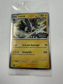 Pokemon Luxray 028/088 - Best Buy Perfect Order Stamped Promo - Sealed - NM - Image 2
