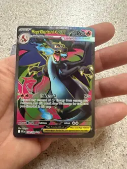 Mega Charizard X ex 109/094 Pokemon Phantasmal Flames ex Full Art NM - Image 2
