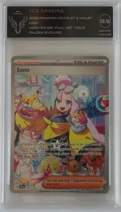 Pokemon TCG Iono Scarlet & Violet - Paldea Evolved 269/193 Holo Special... - Image 1