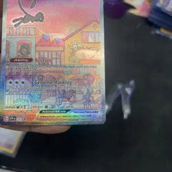 Pokemon TCG Mew EX SVP 053 Scarlet Violet 151 Black Star Promo Full Art - Image 4