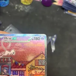 Pokemon TCG Mew EX SVP 053 Scarlet Violet 151 Black Star Promo Full Art - Image 5