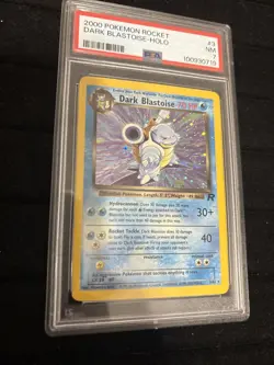 2000 Pokemon Rocket Dark Blastoise #3 PSA 7 - Image 1