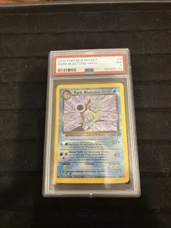 2000 Pokemon Rocket Dark Blastoise #3 PSA 7 - Image 2