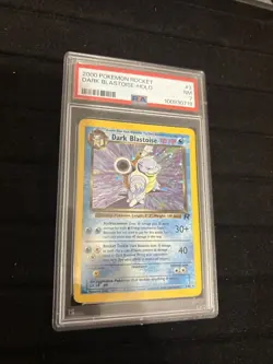 2000 Pokemon Rocket Dark Blastoise #3 PSA 7 - Image 3