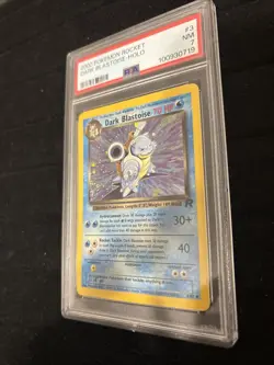 2000 Pokemon Rocket Dark Blastoise #3 PSA 7 - Image 4