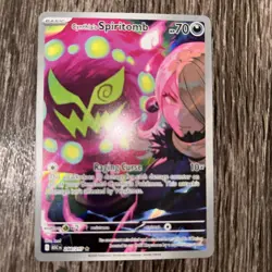 Pokemon Ascended Heroes - Cynthia’s Spiritomb 244/217 Illustration Rare English - Image 1